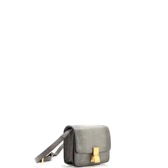 Celine Classic Box Bag Lizard Teen #218588C22B - Picture 2 of 6